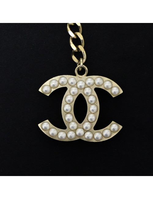 Classic white CHANEL dress