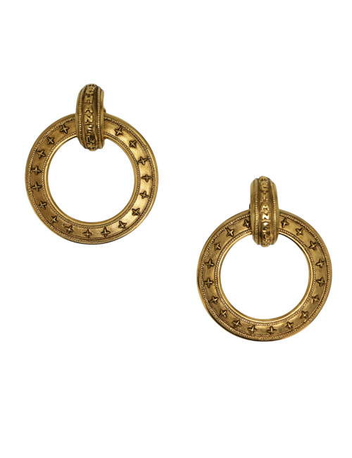 Clips créoles CHANEL vintage