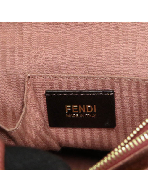 Sac FENDI 2 jours  vieux rose