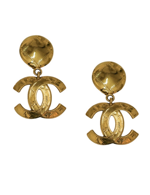 Clips CHANEL CC pendants