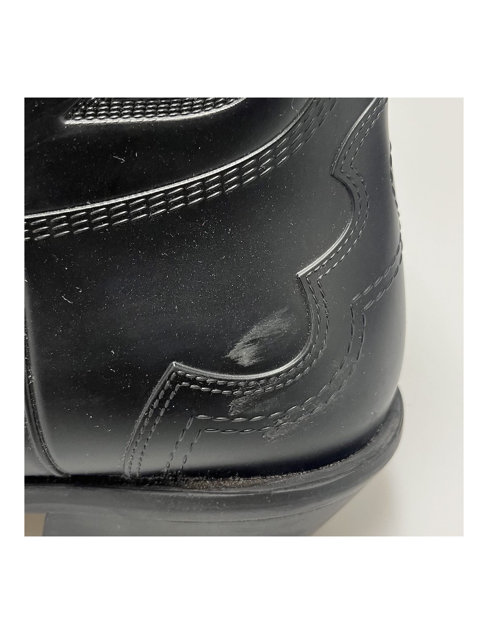 Santiags DIOR West caoutchouc T40