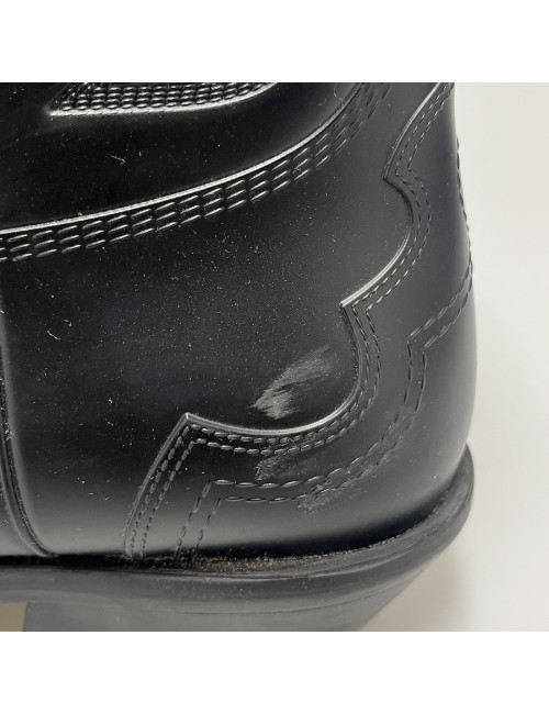 Santiags DIOR West caoutchouc T40