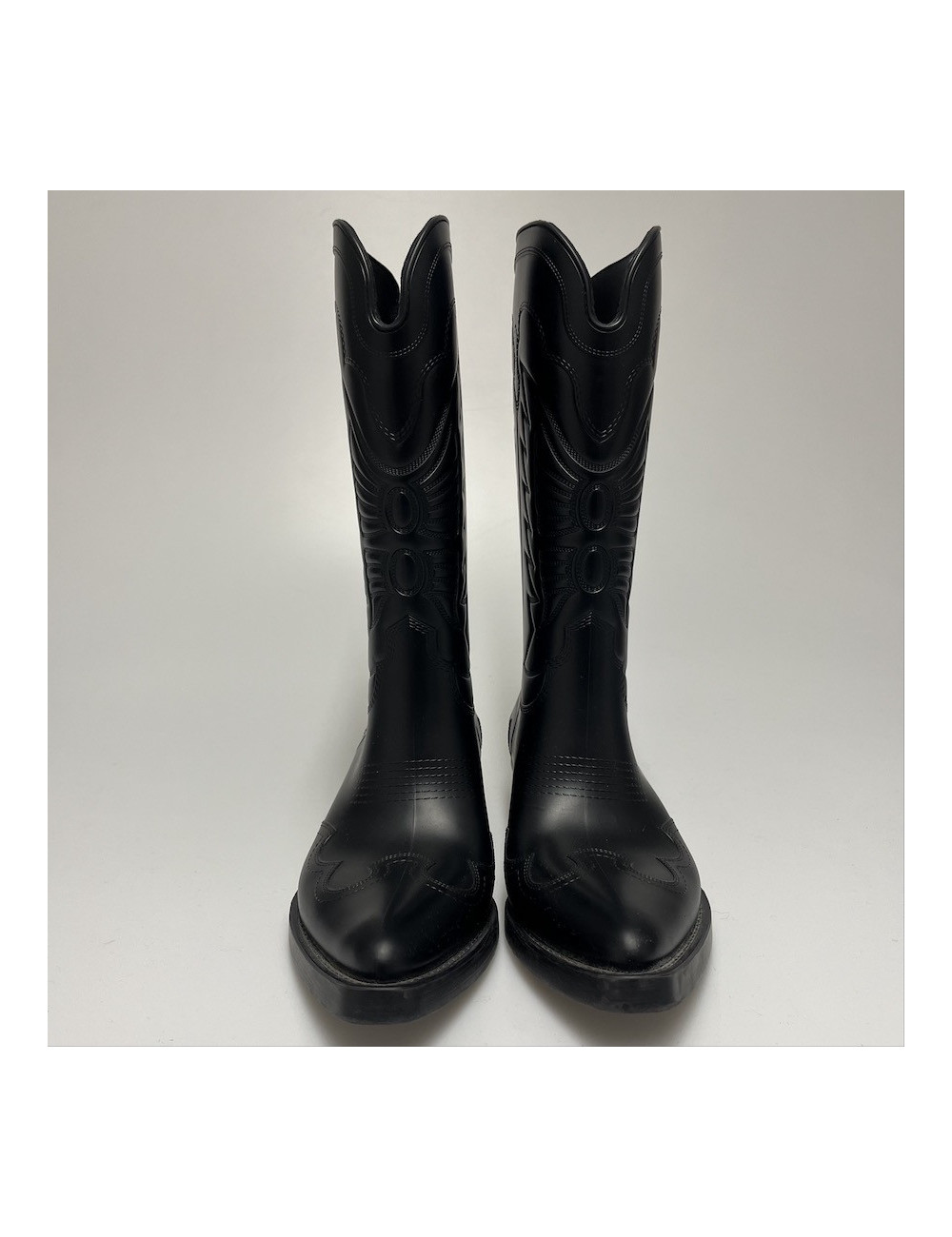 Santiags DIOR West caoutchouc T40