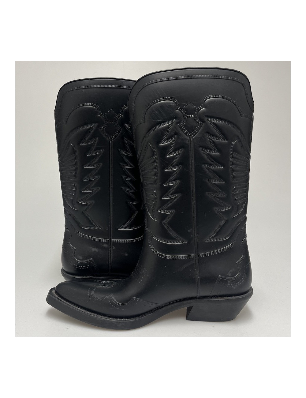 Santiags DIOR West caoutchouc T40