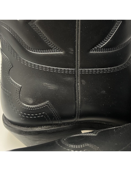 Santiags DIOR West caoutchouc T40