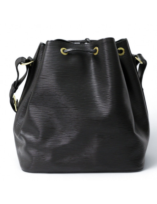 Sac Néonoé LOUIS VUITTONcuirépi noir