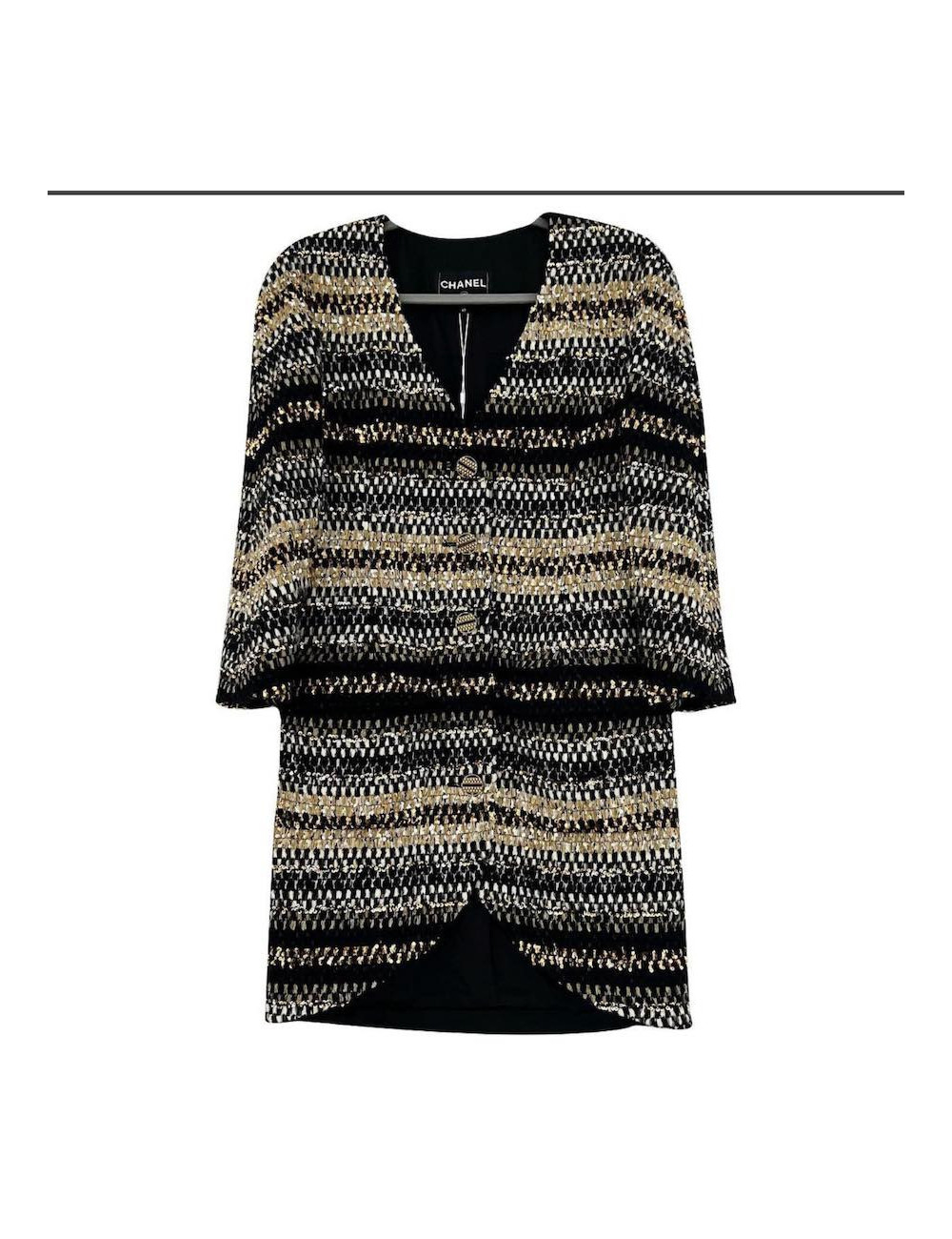 Manteau CHANEL Paris New York Egypte antique