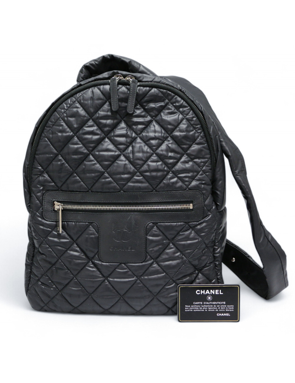 Sac à dos CHANEL toile parachute