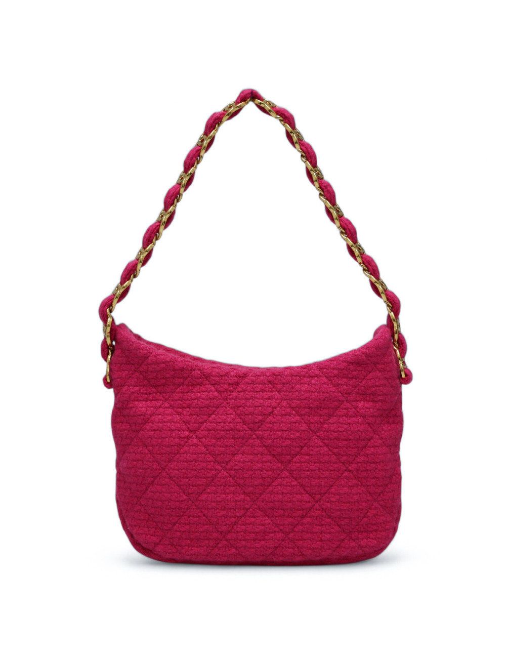 Sac CHANEL Hobo tweed rose 
