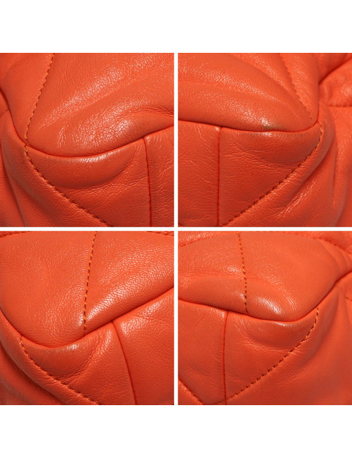 Sac  à rabat 19 CHANEL orange