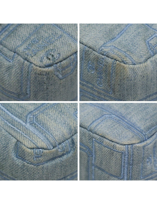 Sac CHANEL denim bleu clair