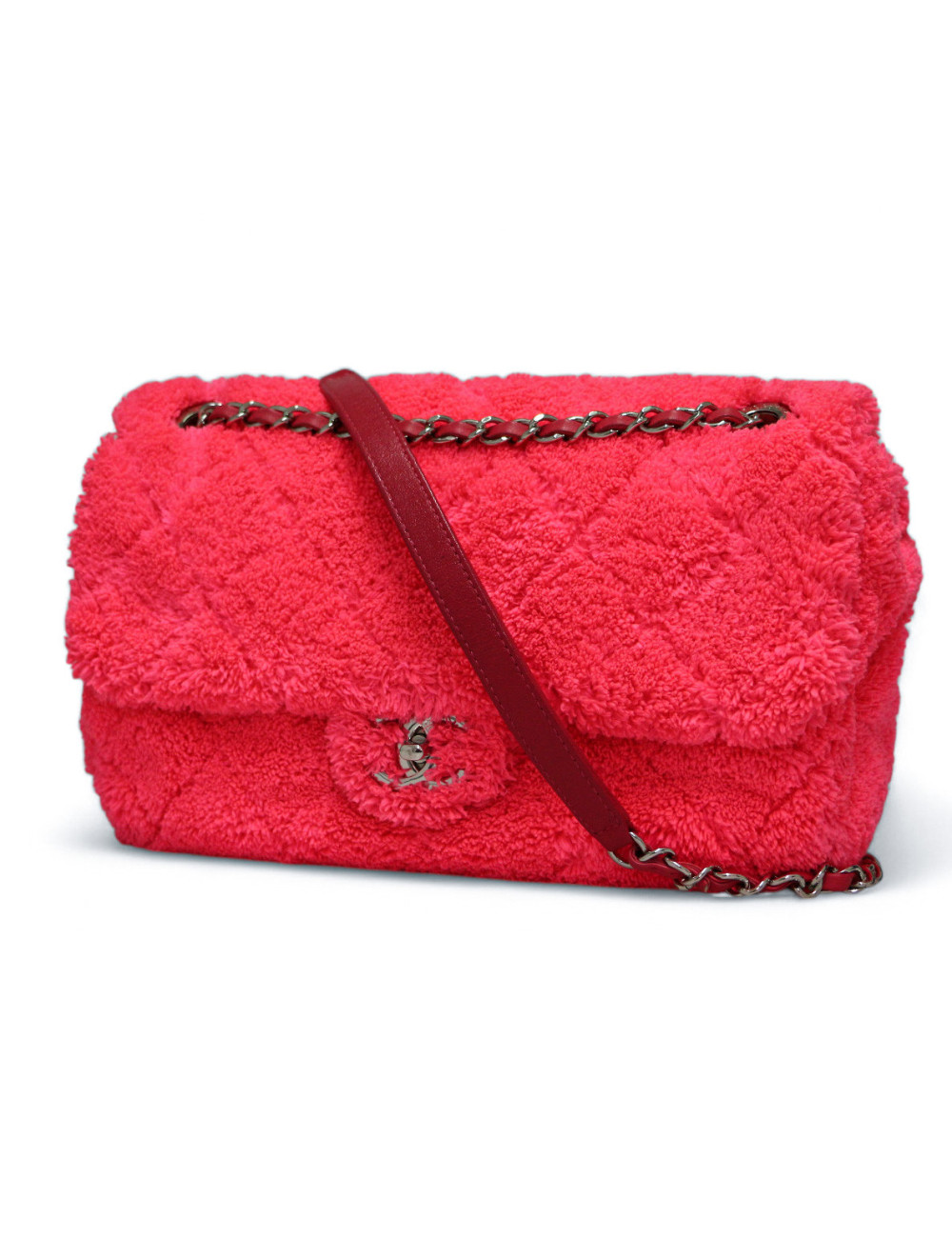 Sac en éponge CHANEL rose