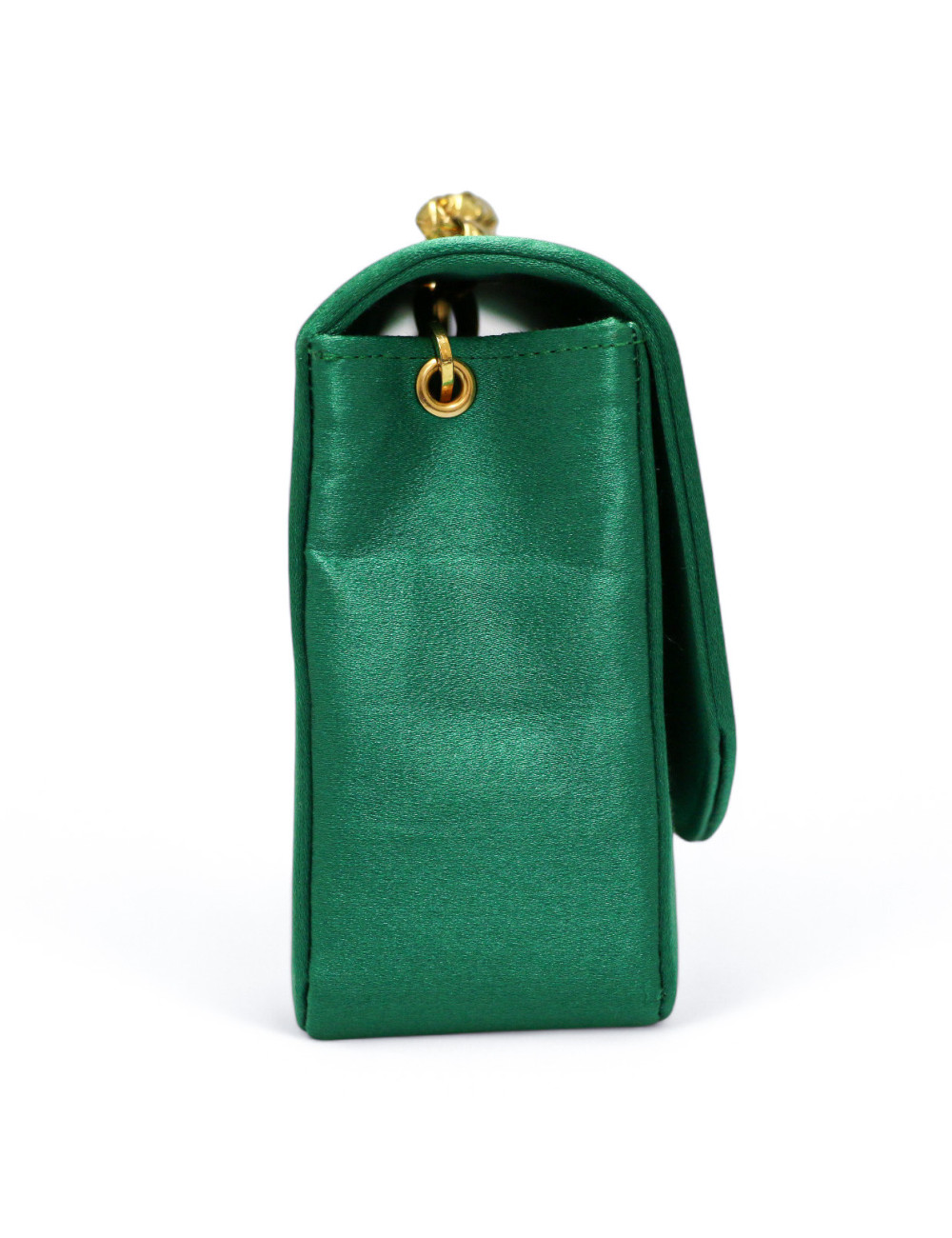 Mini Diana CHANEL satin vert