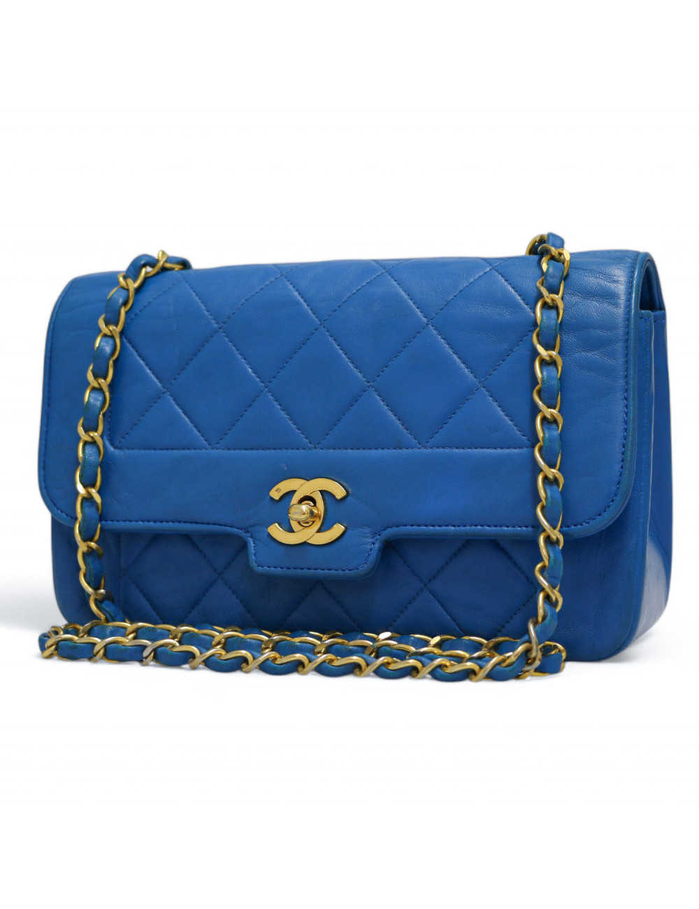 Small sac vintage bleu