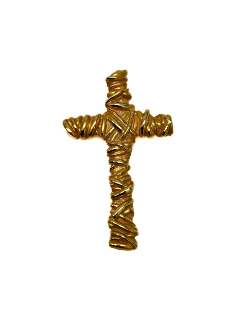Broche croix CHRISTIAN LACROIX