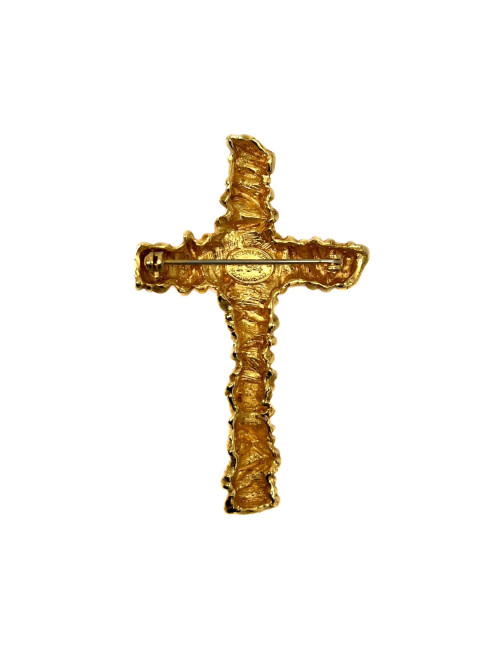 Broche croix CHRISTIAN LACROIX