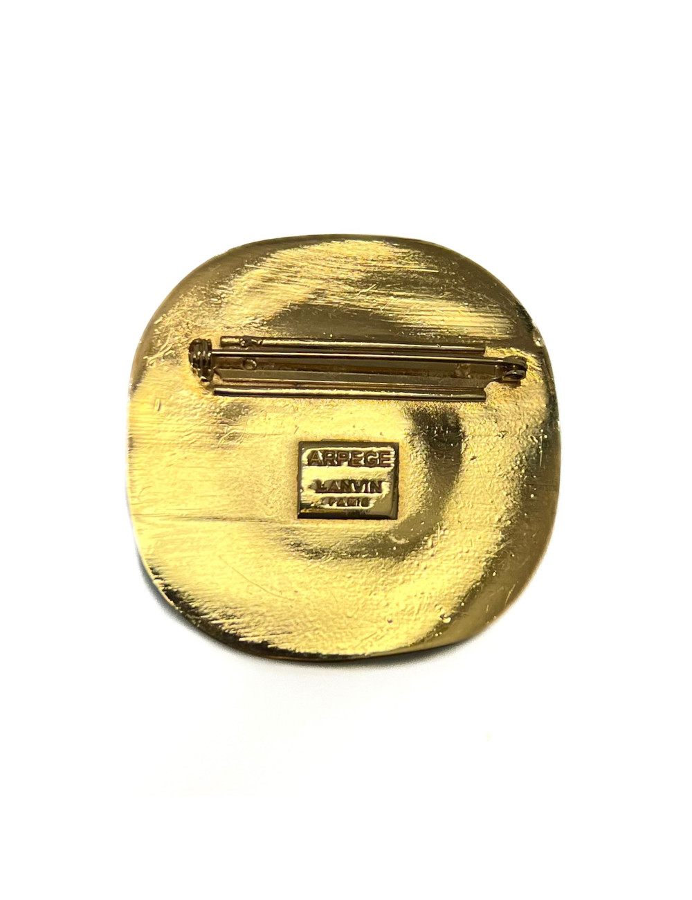 Broche LANVIN dorée