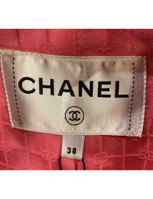 Veste CHANEL rose T38