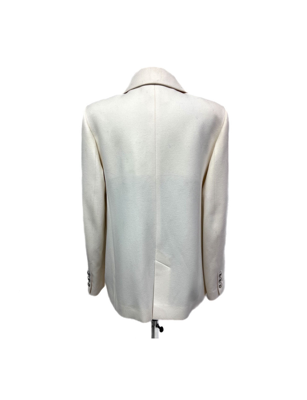 Caban CHANEL T42 laine écrue