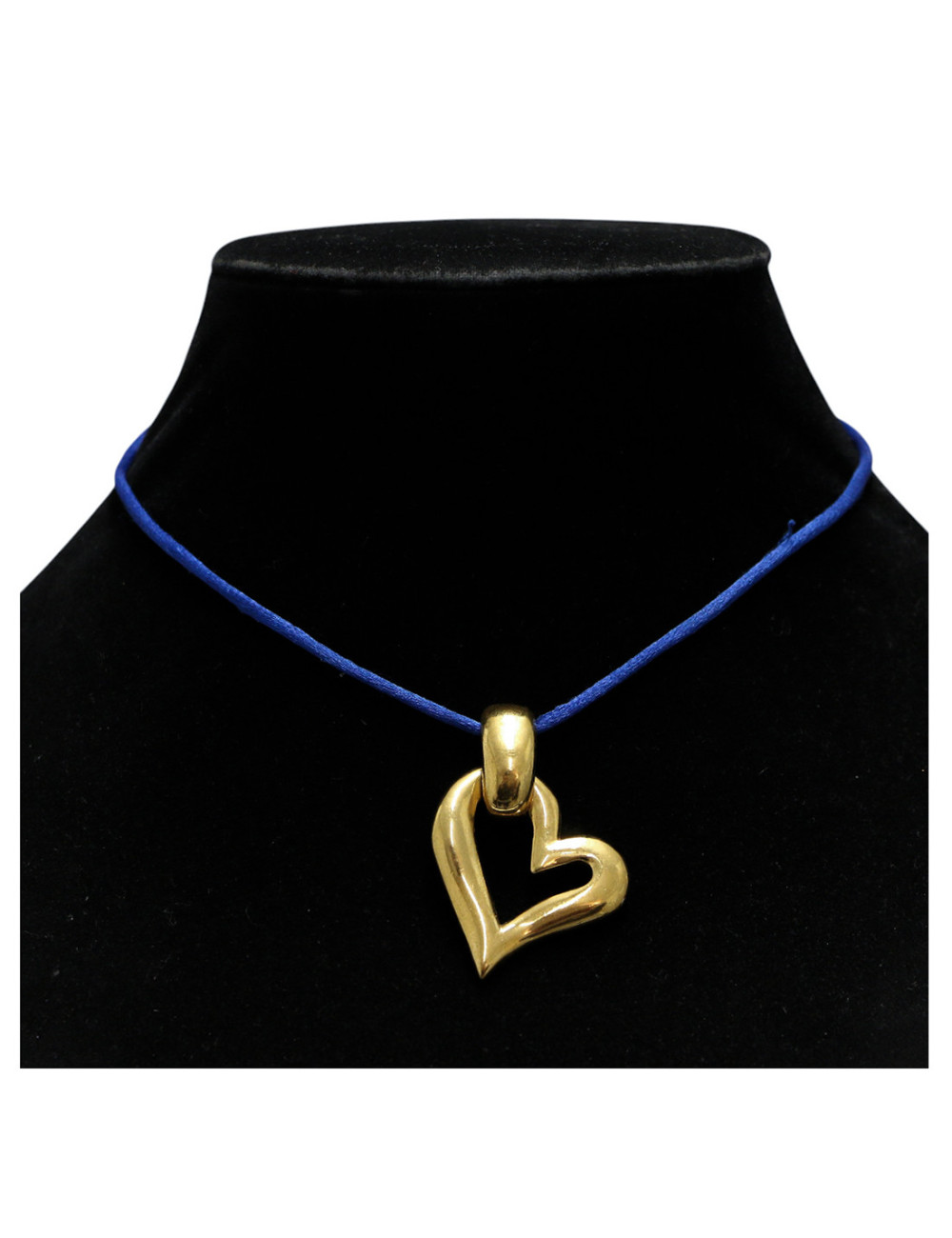 Collier YSL Yves Saint Laurent coeur