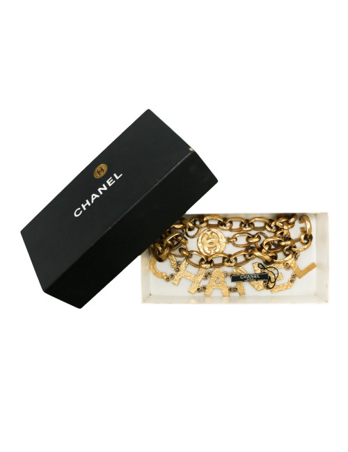 Collector CHANEL ceinture chaine vintage