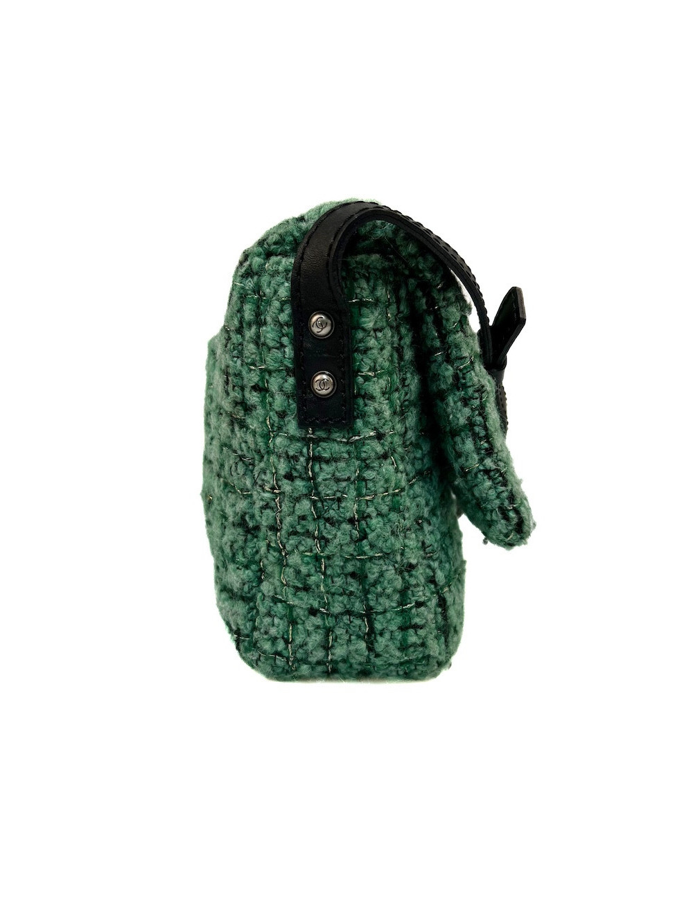 Robe T 38 CHANEL laine imprimé géométrique
