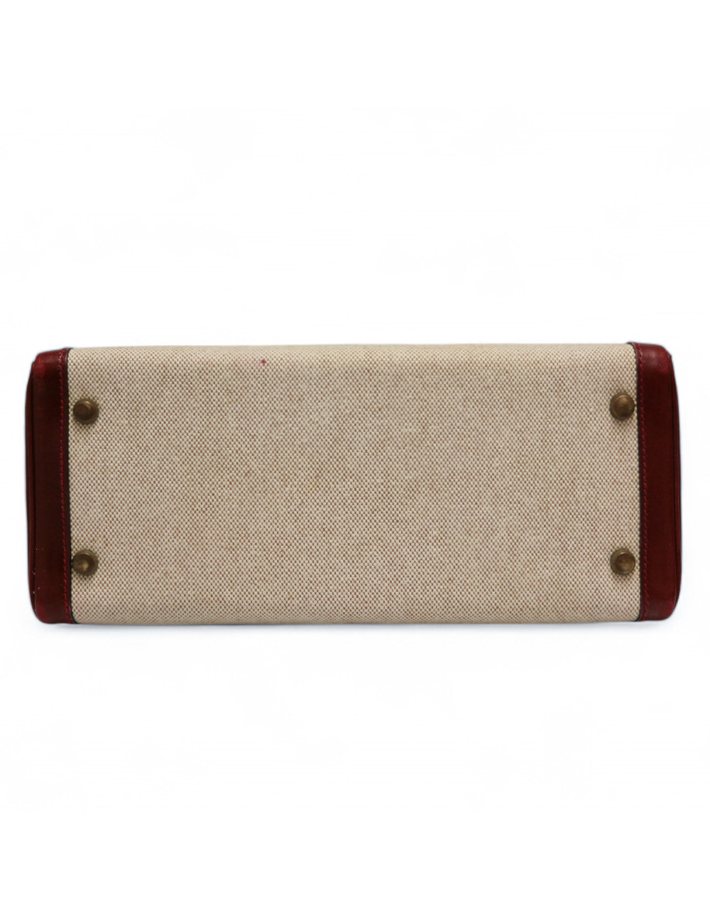 Kelly 28 toile et cuir HERMES