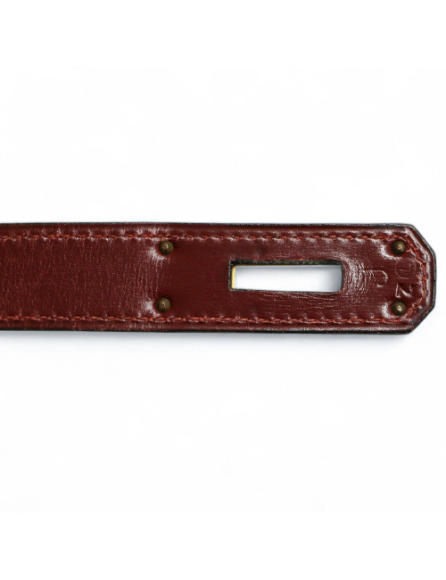 Kelly 28 toile et cuir HERMES