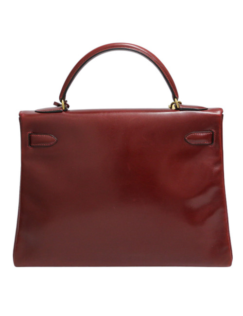 Kelly 32 HERMES retourné boxx rouge H