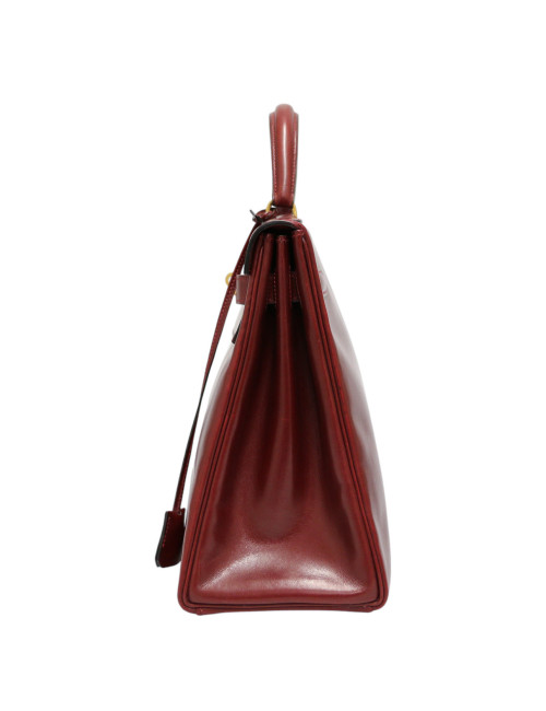 Kelly 32 HERMES retourné boxx rouge H