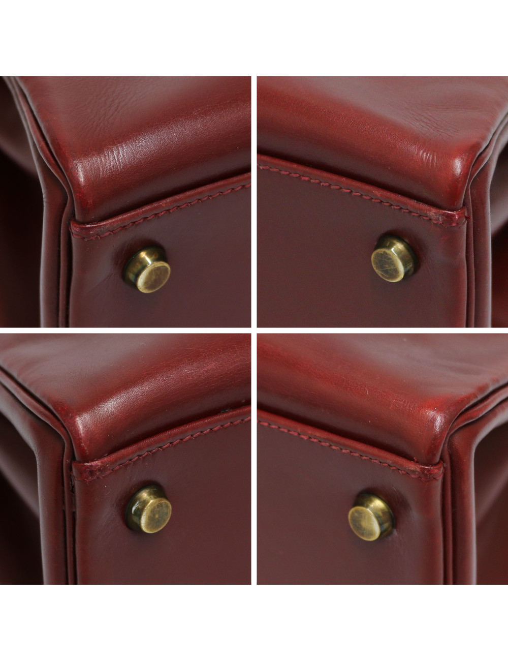 Kelly 32 HERMES retourné boxx rouge H