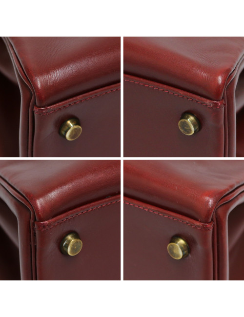 Kelly 32 HERMES retourné boxx rouge H