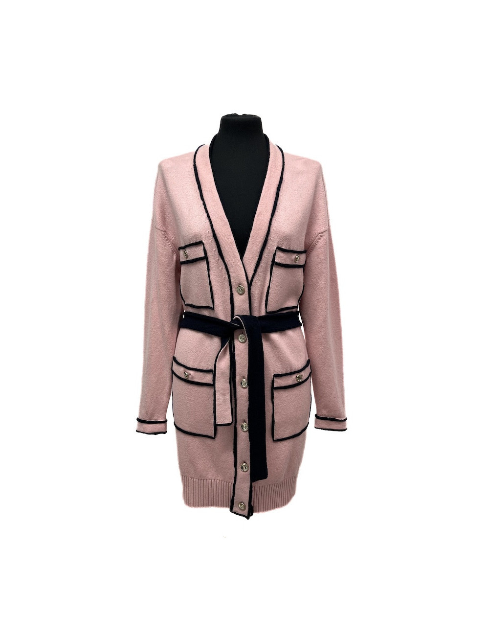 Robe CHANEL T36 cachemire rose