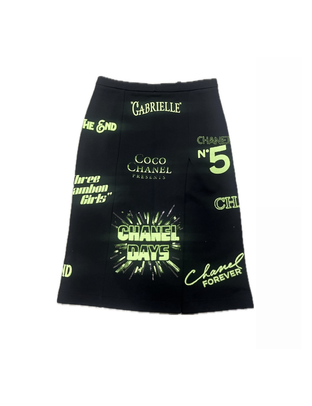 Jupe CHANEL Néon 2021