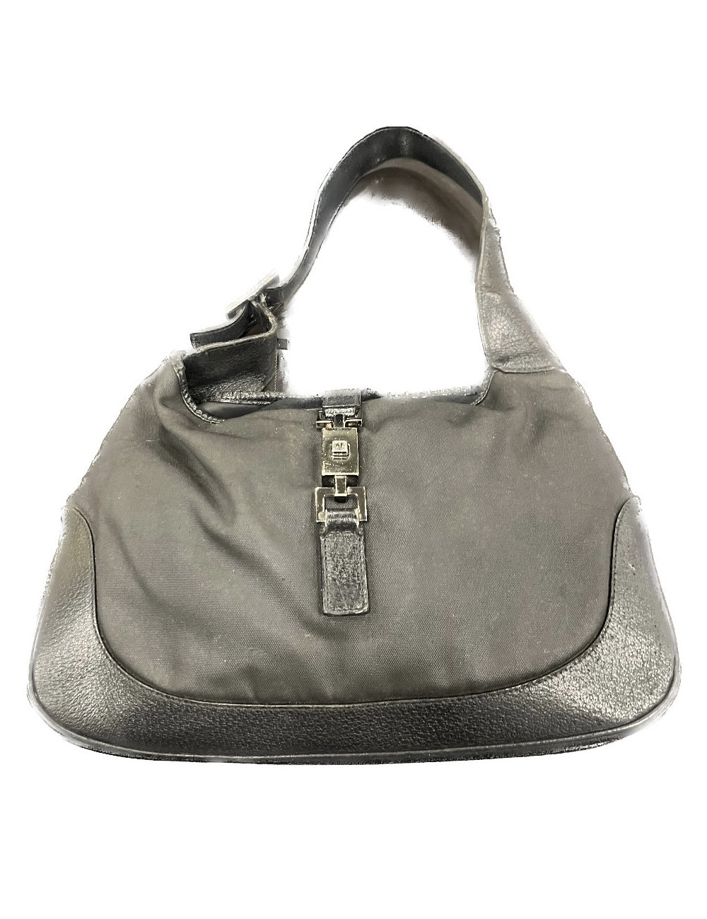 Sac GUCCI Jackie toile et cuir