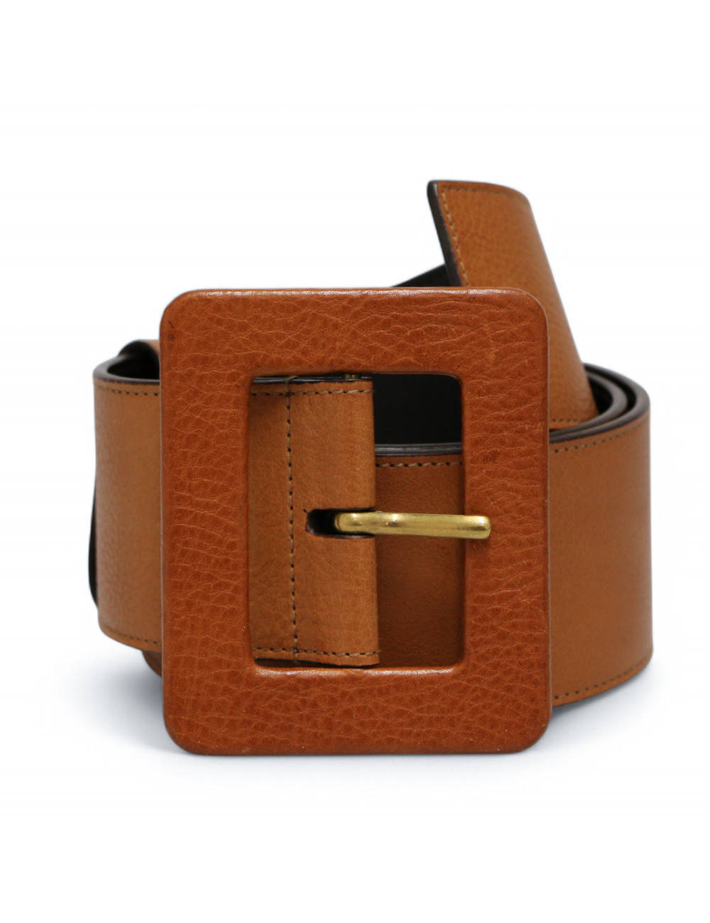 Ceinture YSL large marrron Vintage