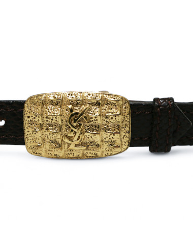 Ceinture YSL Vintage imitation serpent 2
