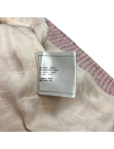 Veste rose CHANEL T 38  2