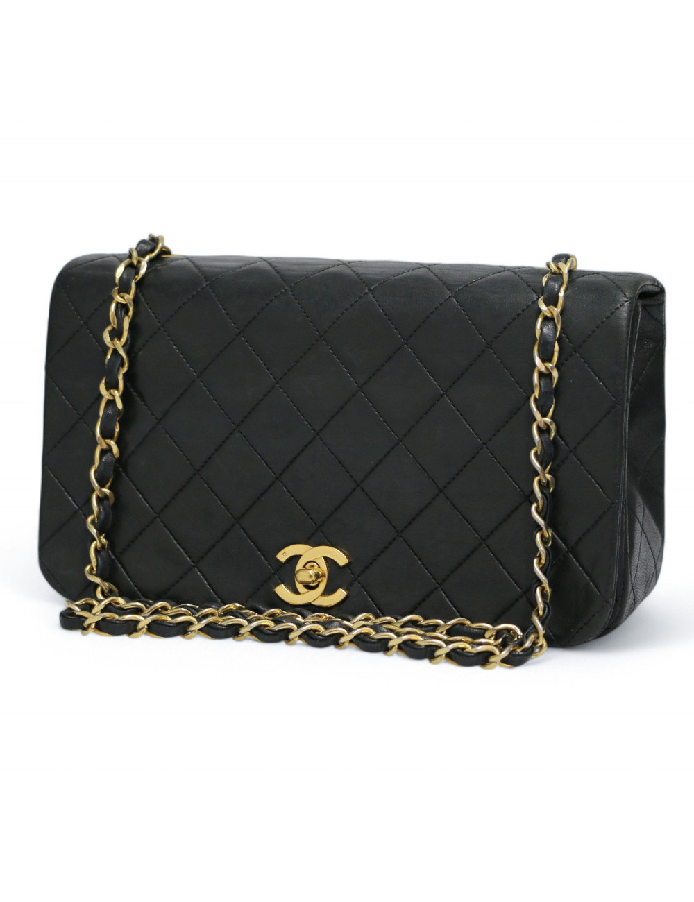 Sac vintage CHANEL noir