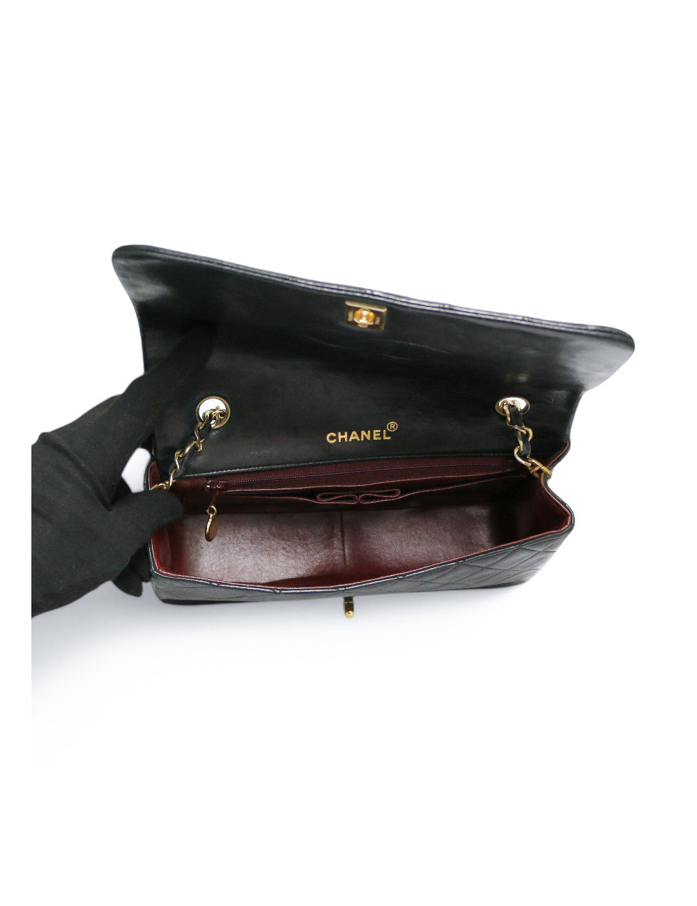 Sac vintage CHANEL noir