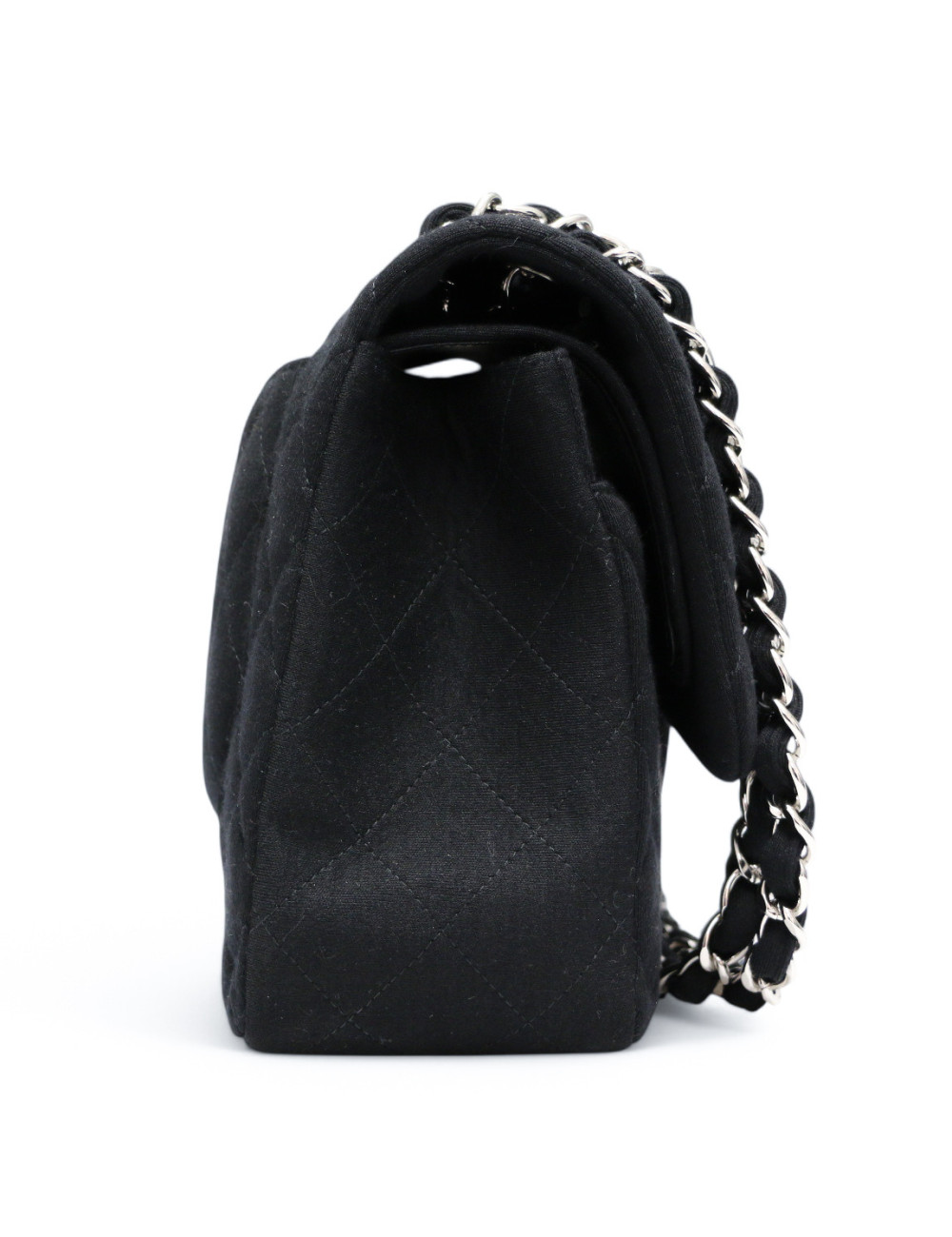 Jumbo CHANEL jersey noir