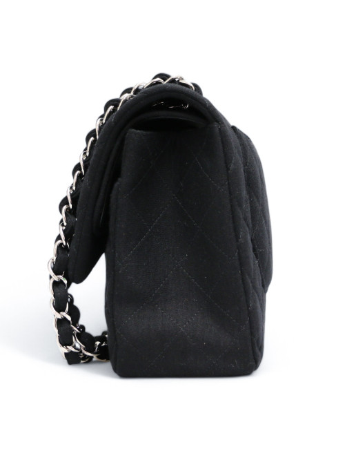 Jumbo CHANEL jersey noir