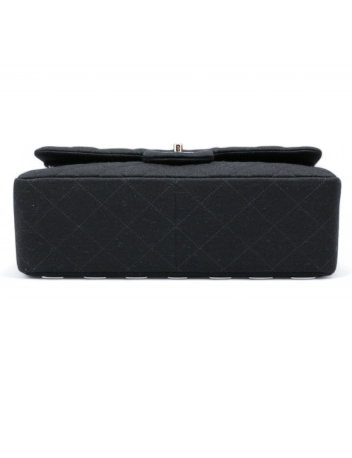 Jumbo CHANEL jersey noir