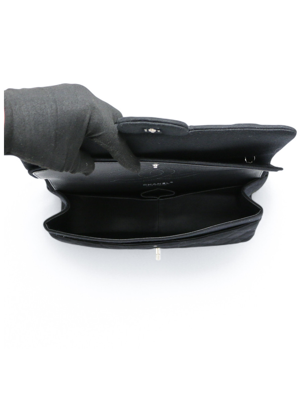 Jumbo CHANEL jersey noir