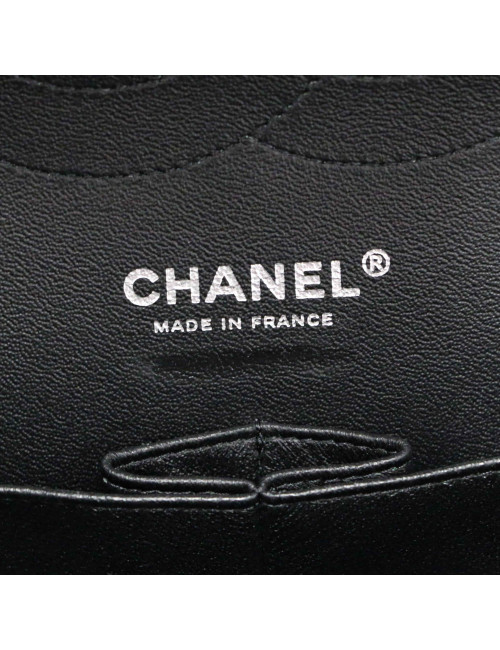 Jumbo CHANEL jersey noir