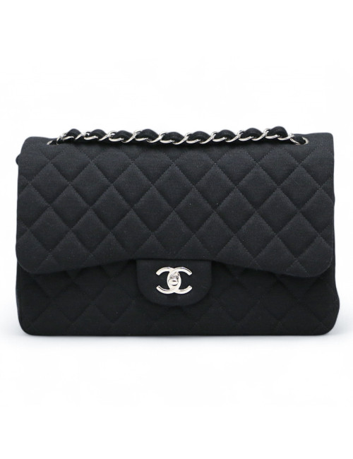 Jumbo CHANEL jersey noir