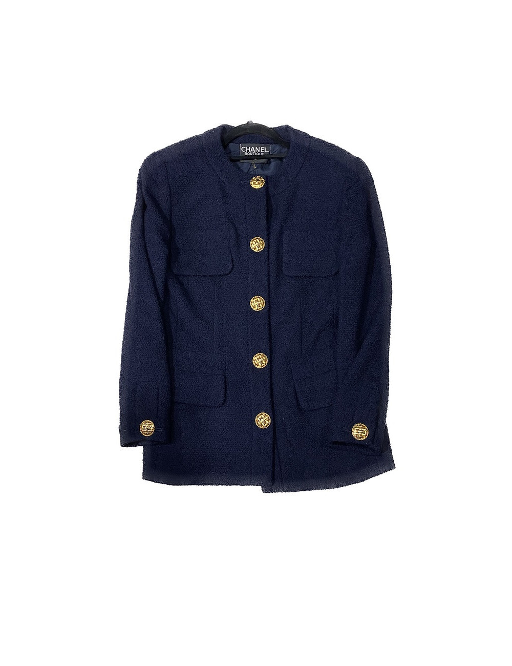 Veste CHANEL T 40 bleu foncé