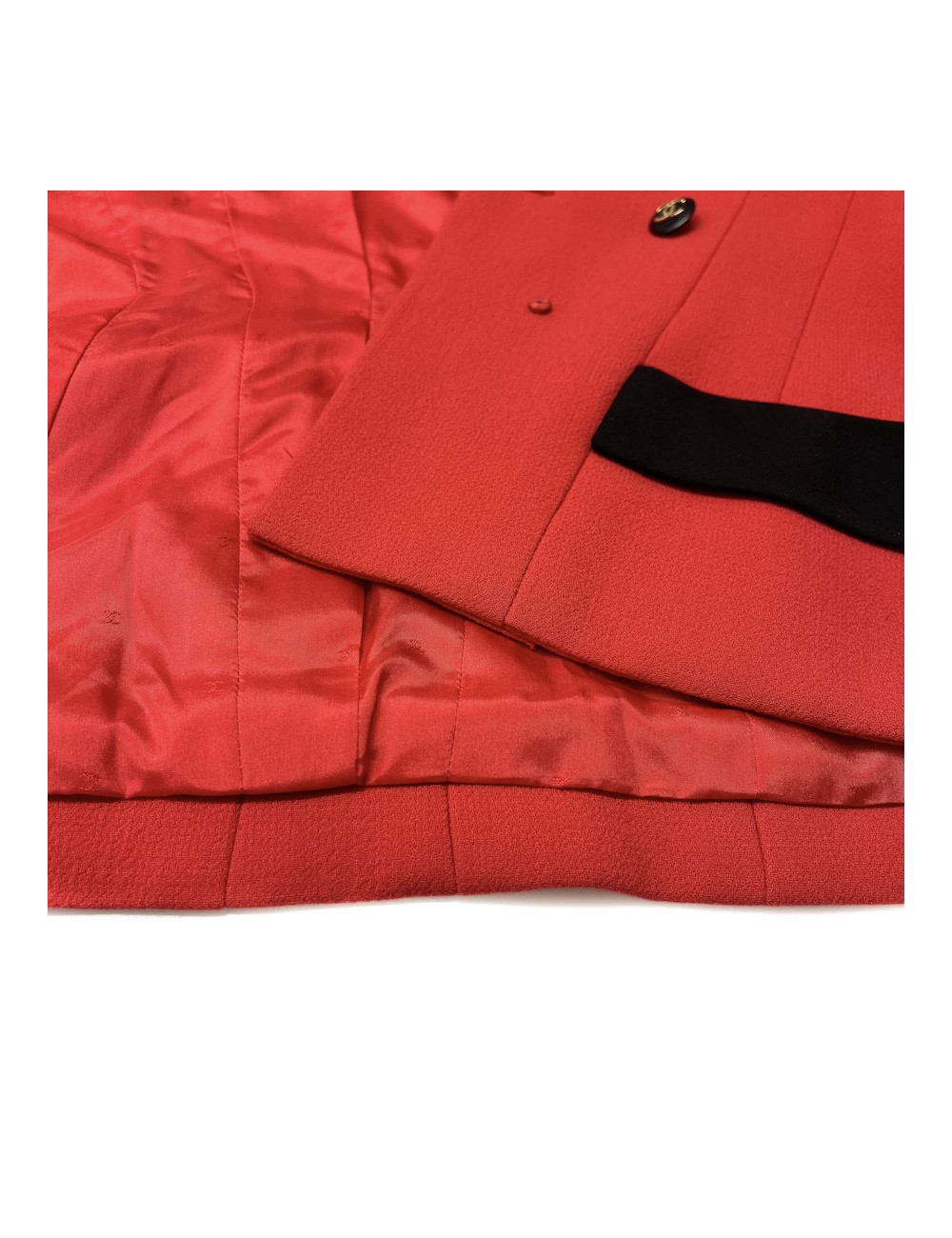 Elegant black CHANEL dress