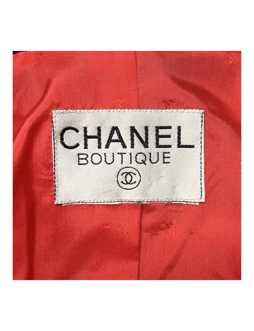 Chic striped CHANEL dress