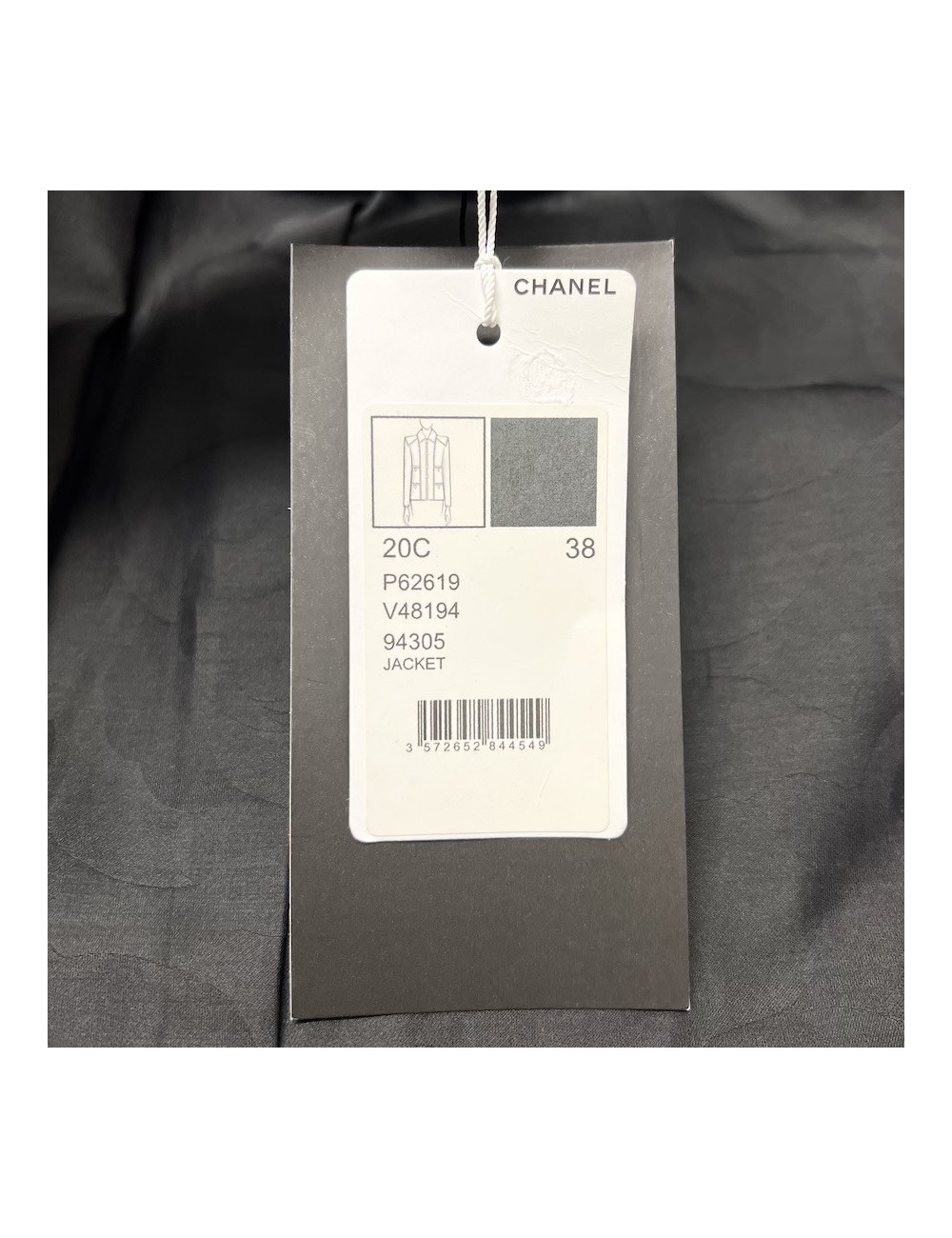 Veste  T38 CHANEL noire